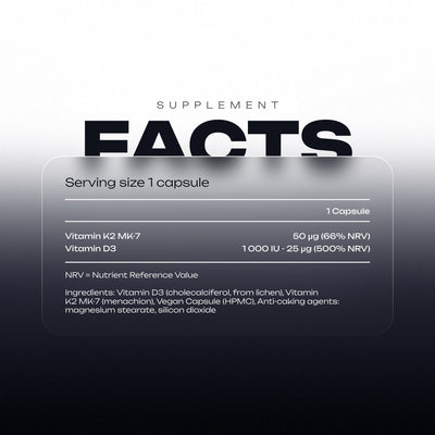Complex Vitamin D3+K2 MK-7